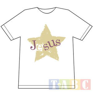 [성경학교/수련회 제작단체티 시안] 별+Jesus