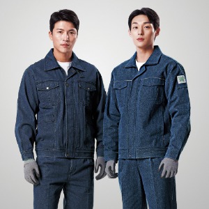 TB-54 TB-1001 블루진 근무복 (추동작업복ㅣ유니폼ㅣ회사점퍼) 상의ㆍ바지별매